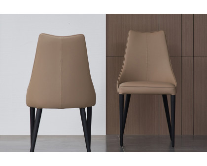 J&M - Bosa Dining Chair in Tan/Black