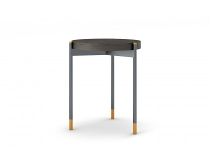 J&M - Bosa End Table in Wenge