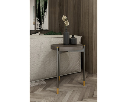 J&M - Bosa End Table in Wenge