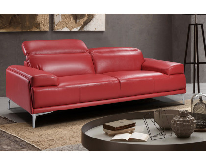 J&M Nicolo Sofa - Red