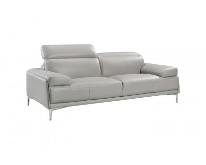 J&M Nicolo Sofa - Light Gray