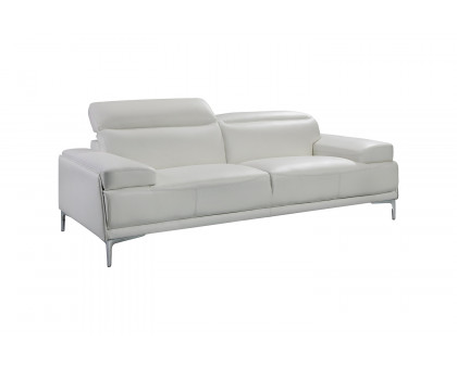 J&M Nicolo Sofa - White