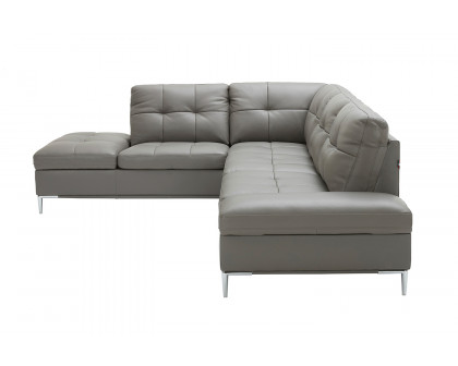 J&M Leonardo Sectional - Left Hand Facing, Gray