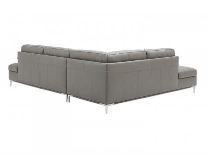 J&M Leonardo Sectional - Left Hand Facing, Gray