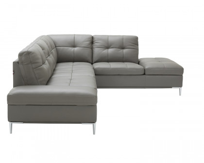 J&M Leonardo Sectional - Right Hand Facing, Gray