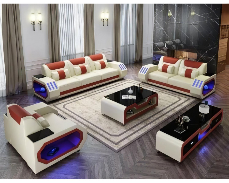 Jubilee - Artica Sofa Set with Adjustable Headrest