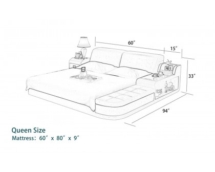 Jubilee - Casun Right Hand Facing Bed with Storage