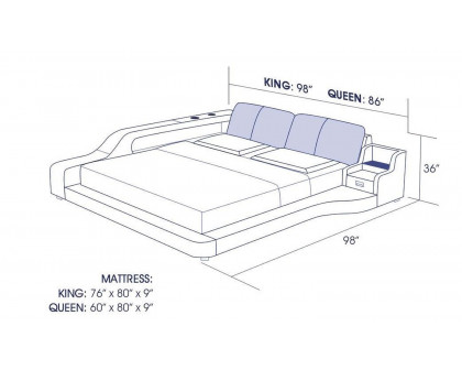 Jubilee - Mcguire Right Hand Facing Bed with Storage