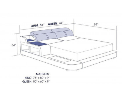 Jubilee - Nasir Right Hand Facing Bed