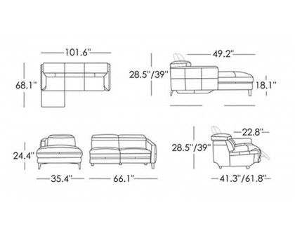 Image may differ from actual product color and configuration.