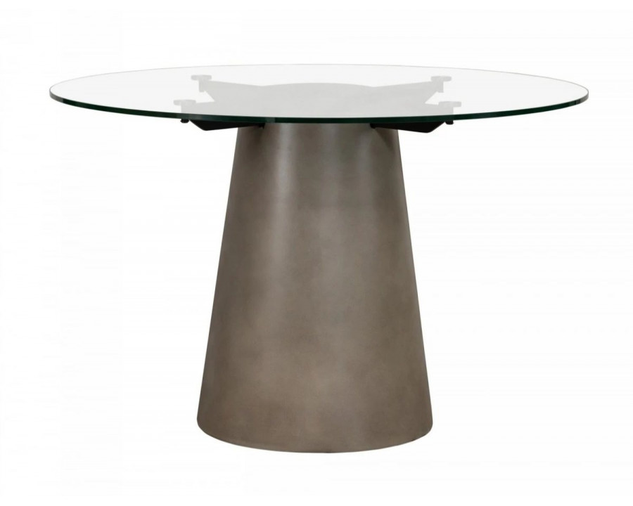 Jubilee - Lacia Round Dining Table in Concrete/Steel