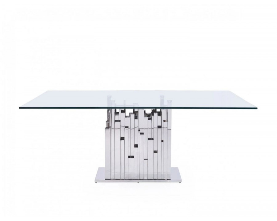 Jubilee - Edward Dining Table in Stainless Steel