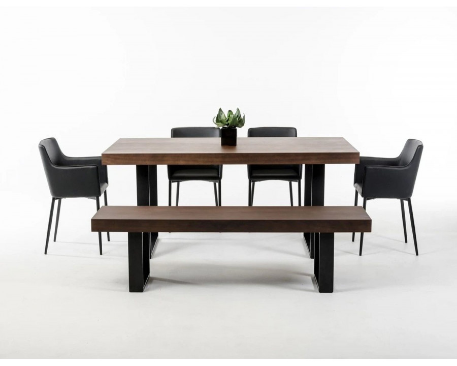 Jubilee - Lmze Dining Table in Walnut Veneer/Wenge