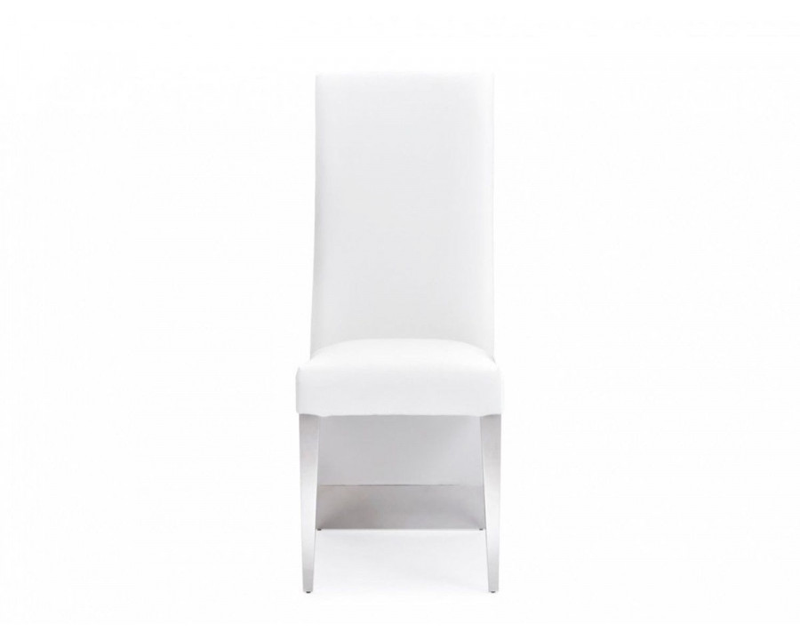 Jubilee - Kernis Dining Chair Set of 2 in White, Leatherette