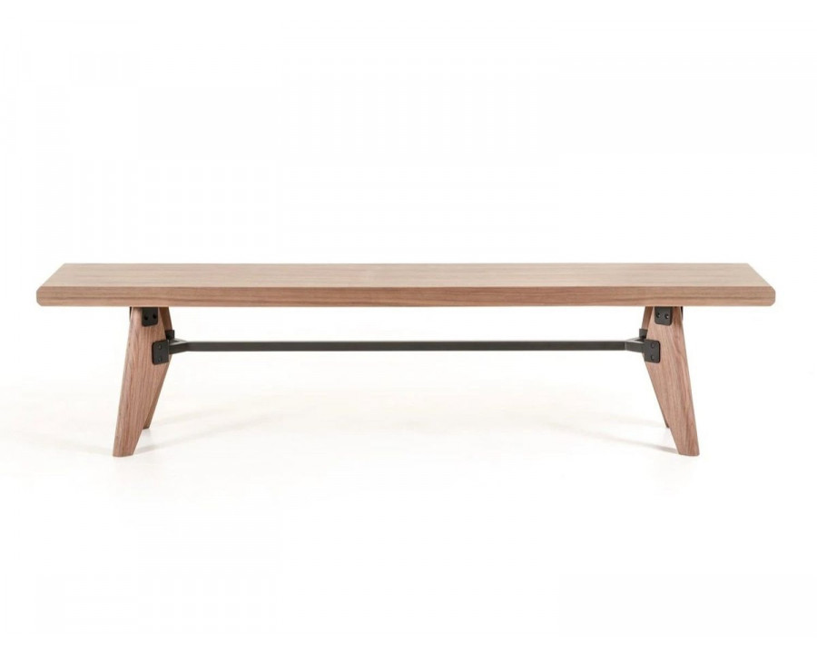 Jubilee - Kerland Dining Bench in Walnut/Black, Wood