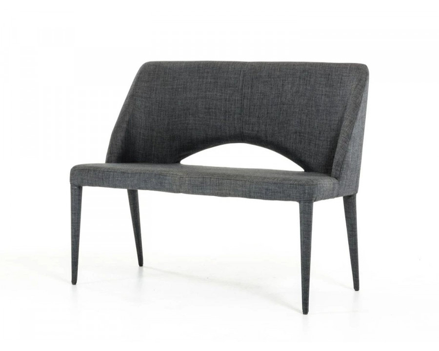 Jubilee - Willionmaire Bench in Gray, Fabric