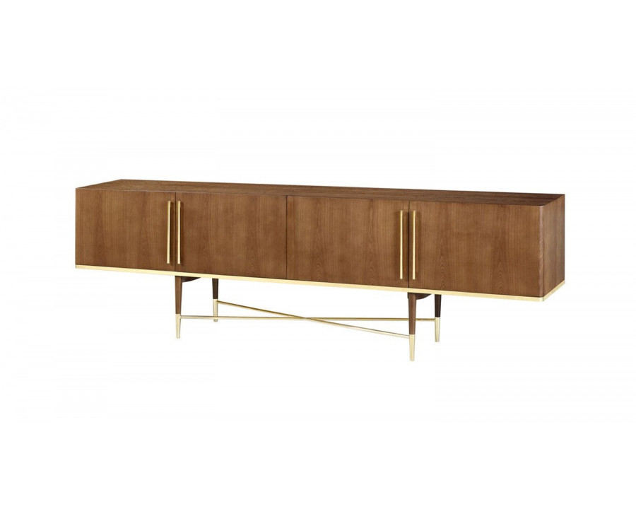 Jubilee - Blirio Buffet Table in Walnut/Gold