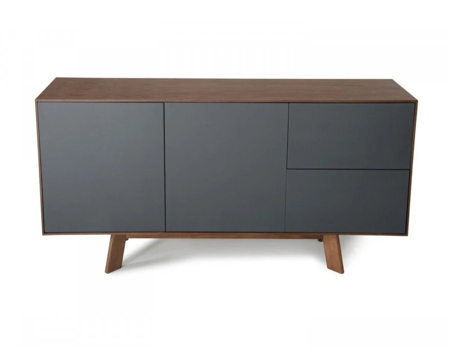 Jubilee - Westlyn Buffet Table in Charcoal Grey/Walnut, Wood