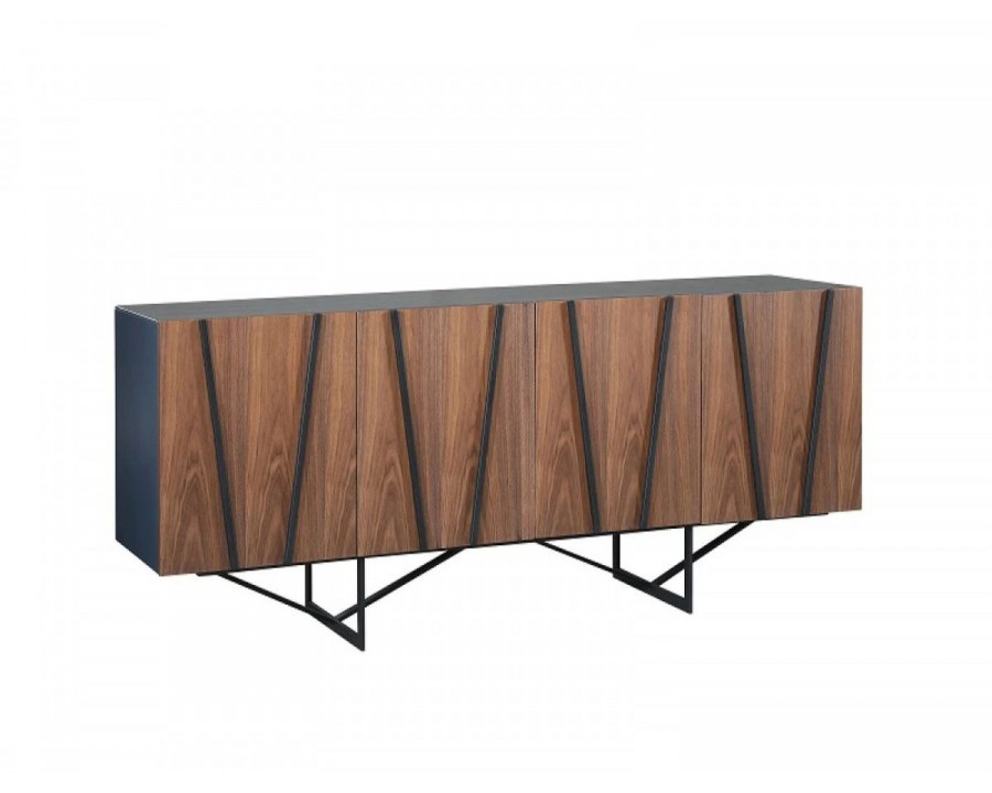 Jubilee - Sterr Buffet Table in Dark Gray Matte/Walnut