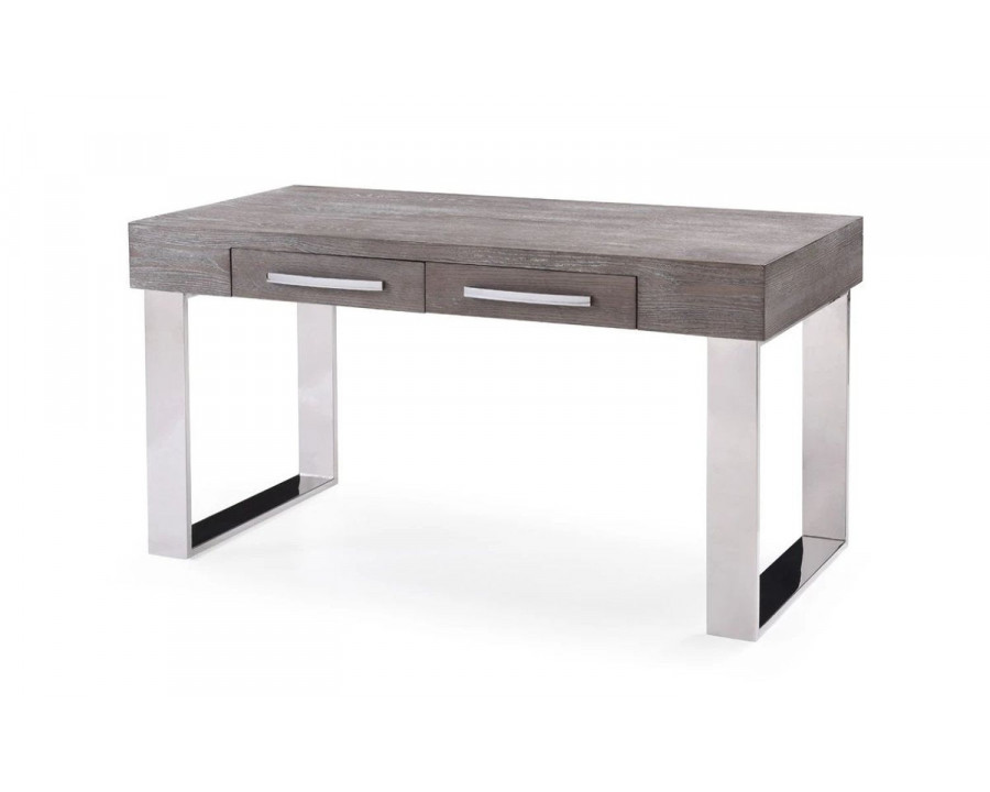 Jubilee - Loui Modern Elm Desk in Gray