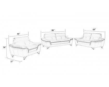 Jubilee - Lilasu Sofa Set