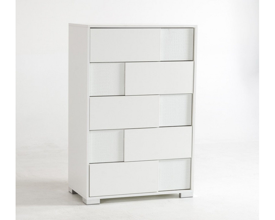 Jubilee - Anderm Modern Chest in White