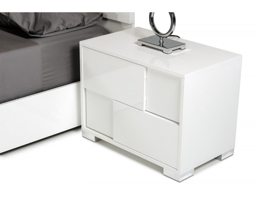 Jubilee - Anderm Modern Nightstand in White