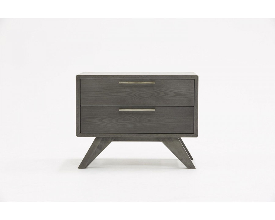 Jubilee - Salimon Modern Nightstand in Gray