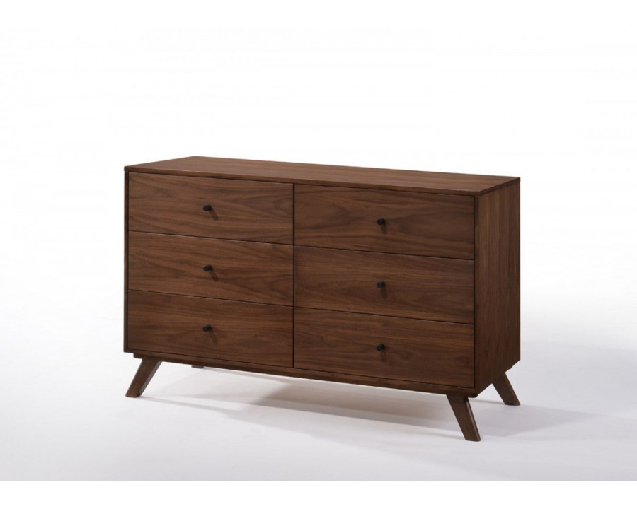 Jubilee - Astima Modern Dresser in Gray/Walnut