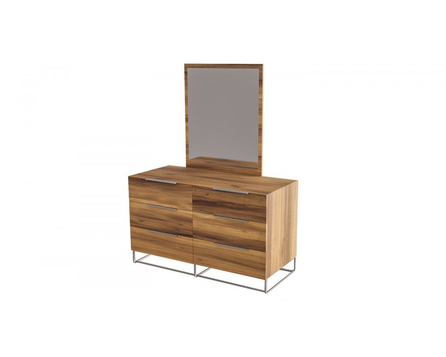 Jubilee - Labolita Modern Dresser and Mirror in Light Oak