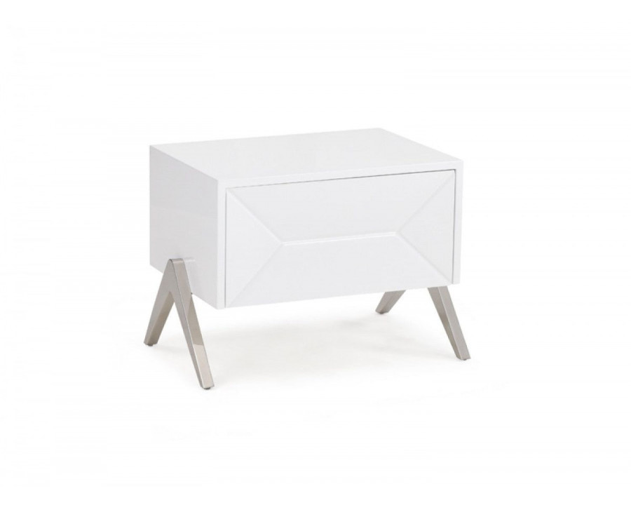 Jubilee - Cath Modern Nightstand in White