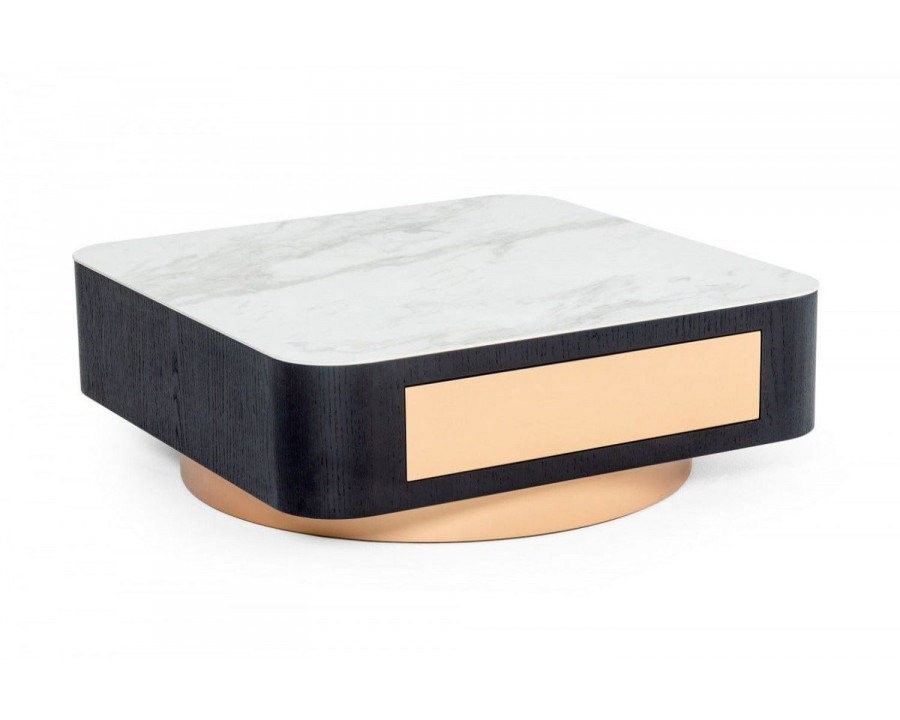 Jubilee - Proiley Modern Coffee Table in Black Oak