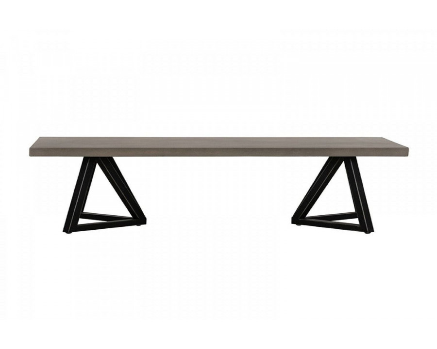 Jubilee - Rodipo Modern Coffee Table in Black, Concrete