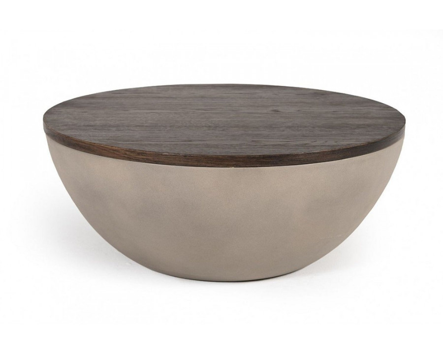 Jubilee - Moxie Round Coffee Table in Brown