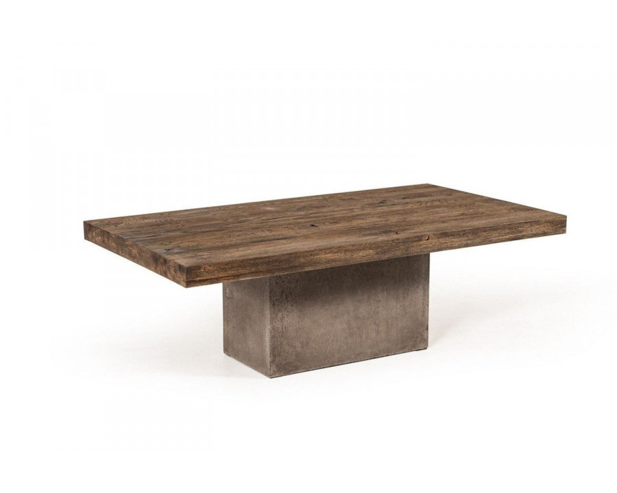 Jubilee - Renky Modern Coffee Table in Oak/Concrete