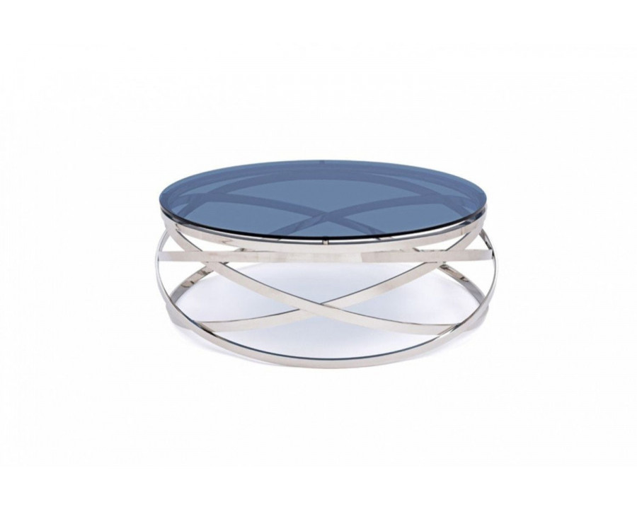 Jubilee - Trikin Contemporary Coffee Table in Smoked Glass