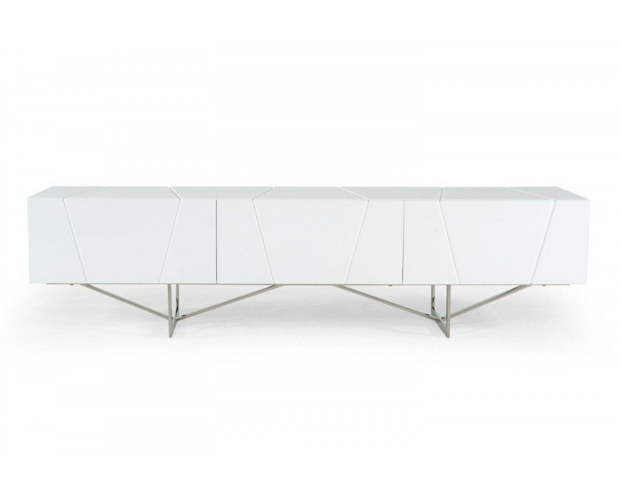 Jubilee - Modrest Blossom Modern TV Stand in White