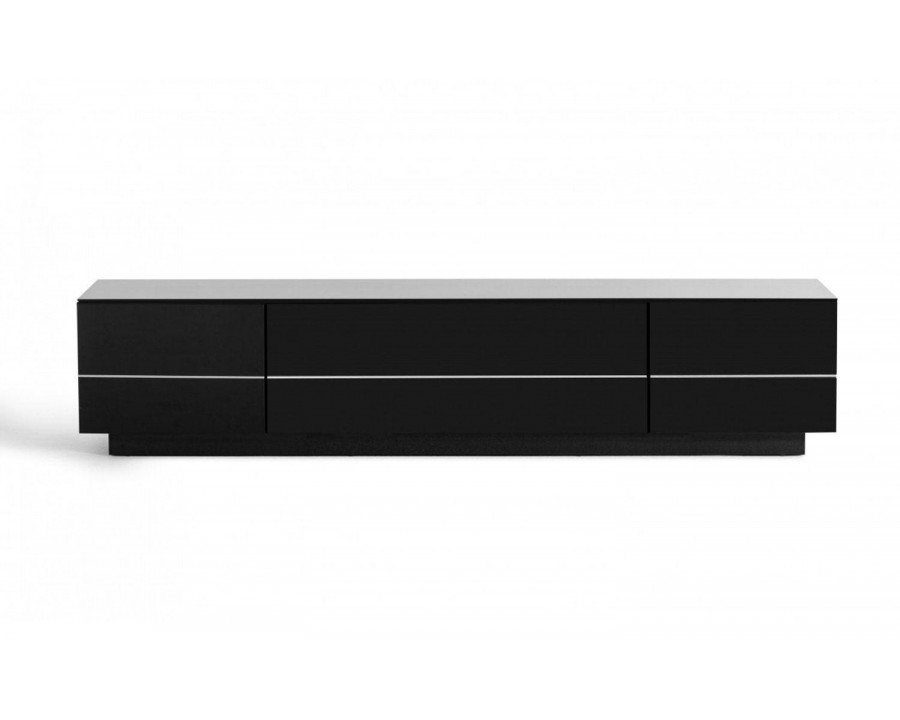 Jubilee - Modrest Jayden Contemporary TV Stand in Black/Gray