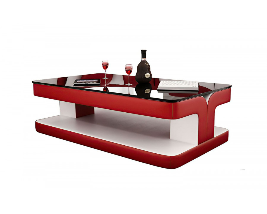 Jubilee - Rutin Coffee Table in Red/White