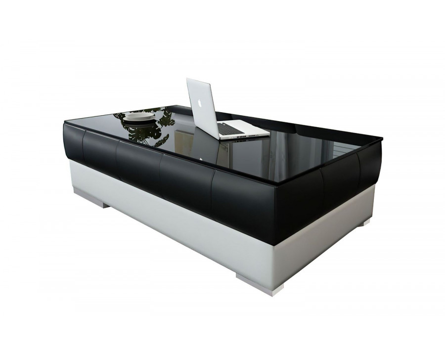 Jubilee - Aqui Coffee Table in Black/White