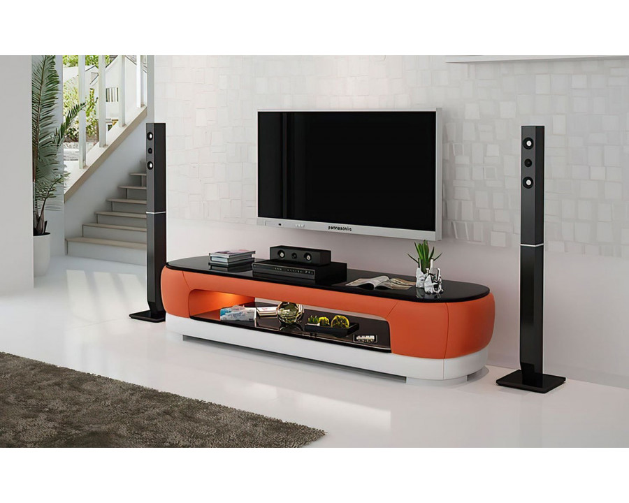 Jubilee Chica TV Stand - Orange