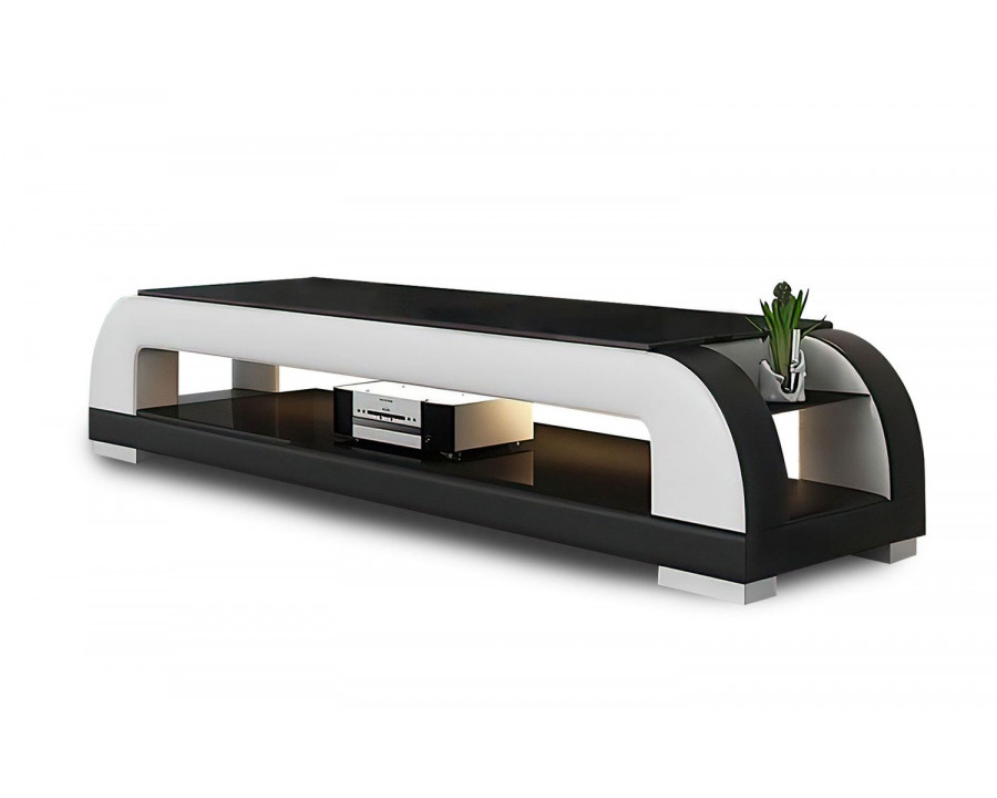 Jubilee - Dictict TV Stand in Black/White