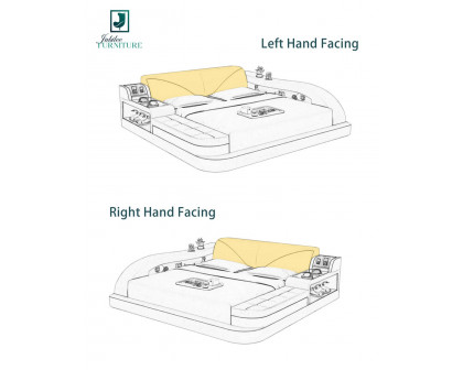 Jubilee - Plaff Right Hand Facing Bed with Storage