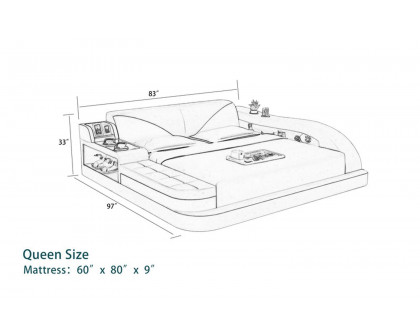 Jubilee - Plaff Right Hand Facing Bed with Storage