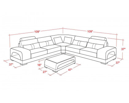 Jubilee - Donny Sectional with Storage