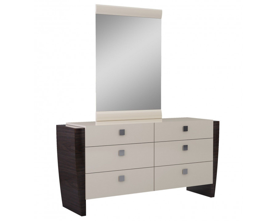 Jubilee - Paige Modern Dresser in Brown/Beige