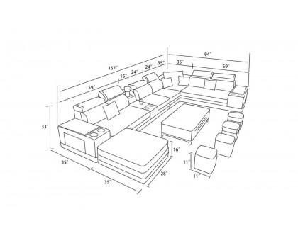 Image may differ from actual product color and configuration.