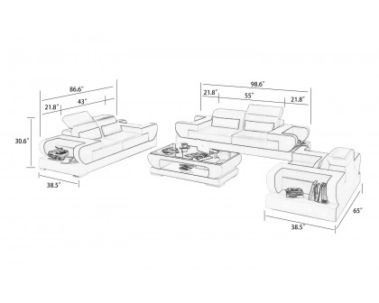 Jubilee - Ezrael Modern Sofa Set