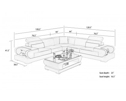 Jubilee - Ezrael Modern Sectional