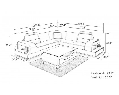 Jubilee - Tara Modern Sectional